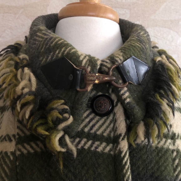 Vintage Glenbrooke Green Plaid Coat 1960’s? - Picture 3 of 9